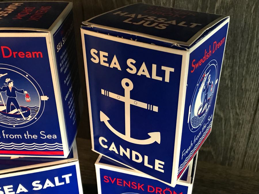 Set Of (4) New Swedish Dream Sea Salt Candles And (3) Copper & Clover Candles Retail $132 [Photo 8]