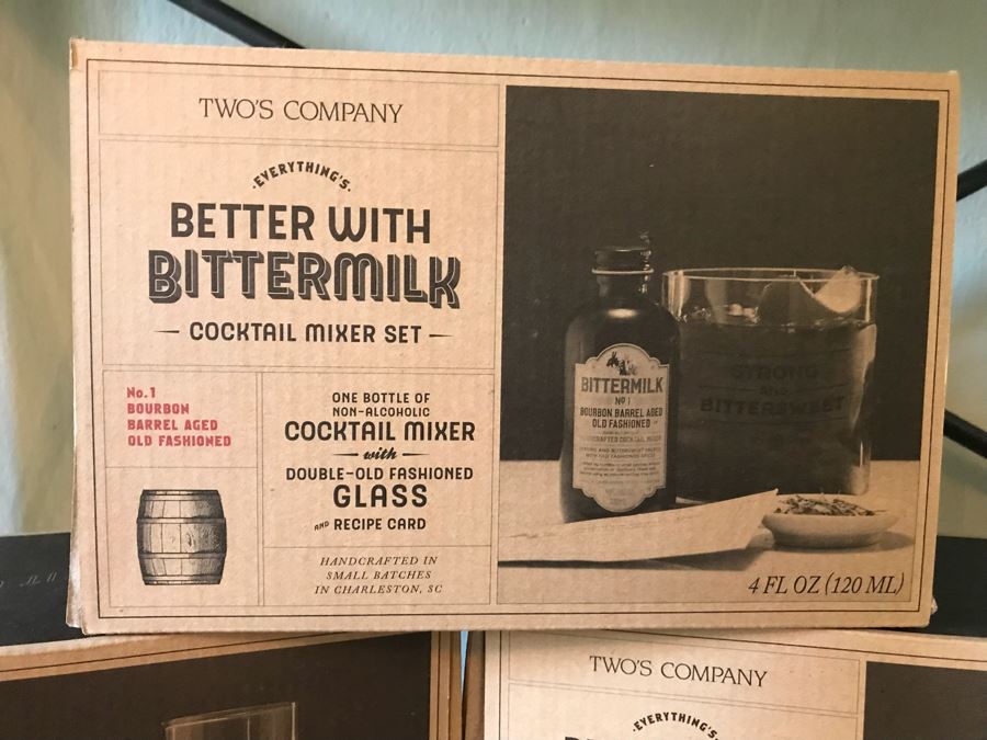 Set Of (3) Cocktail Mixer Sets Retail $72 [Photo 2]