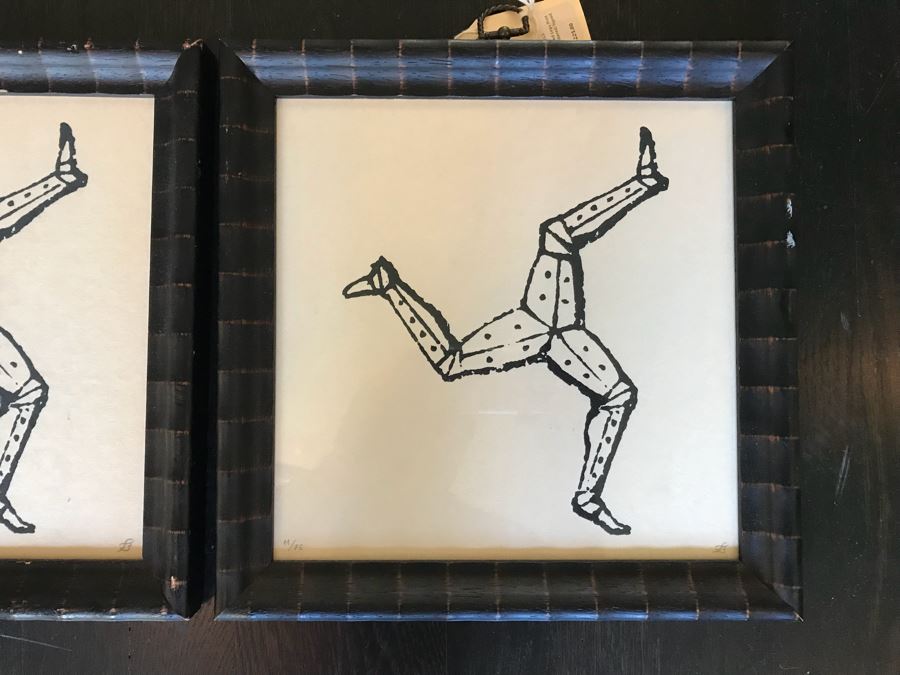 Pair Of Limited Edition Framed Legs Prints Hand Signed Retail $450 [Photo 3]