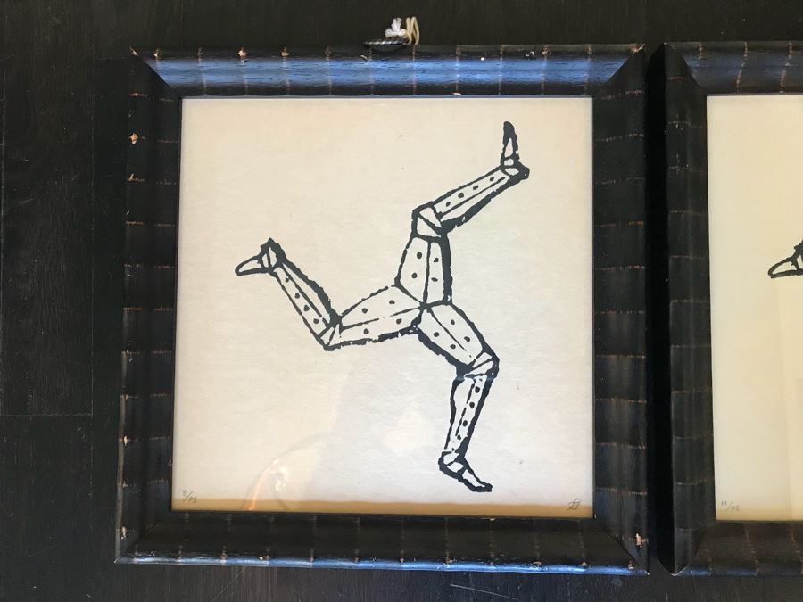Pair Of Limited Edition Framed Legs Prints Hand Signed Retail $450 [Photo 2]