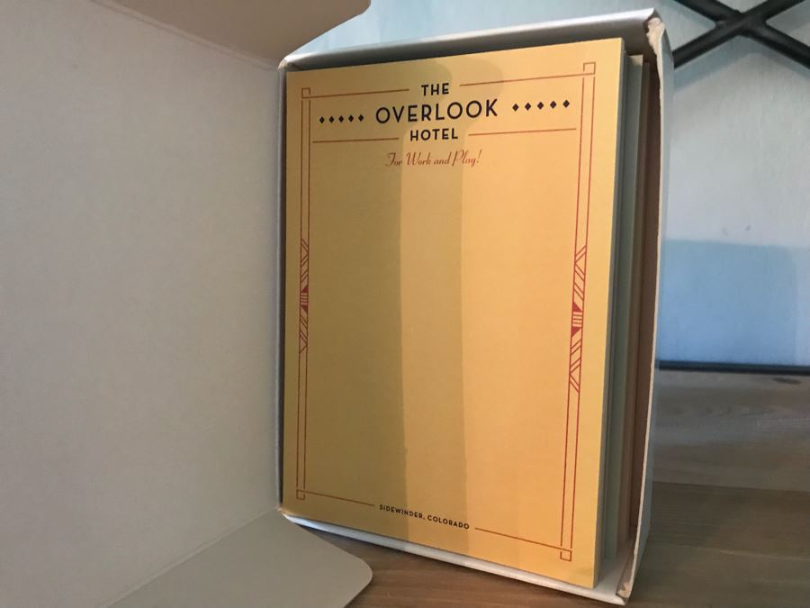 New Hotel Notepads And (4) Desk Wedge Nameplates [Photo 8]