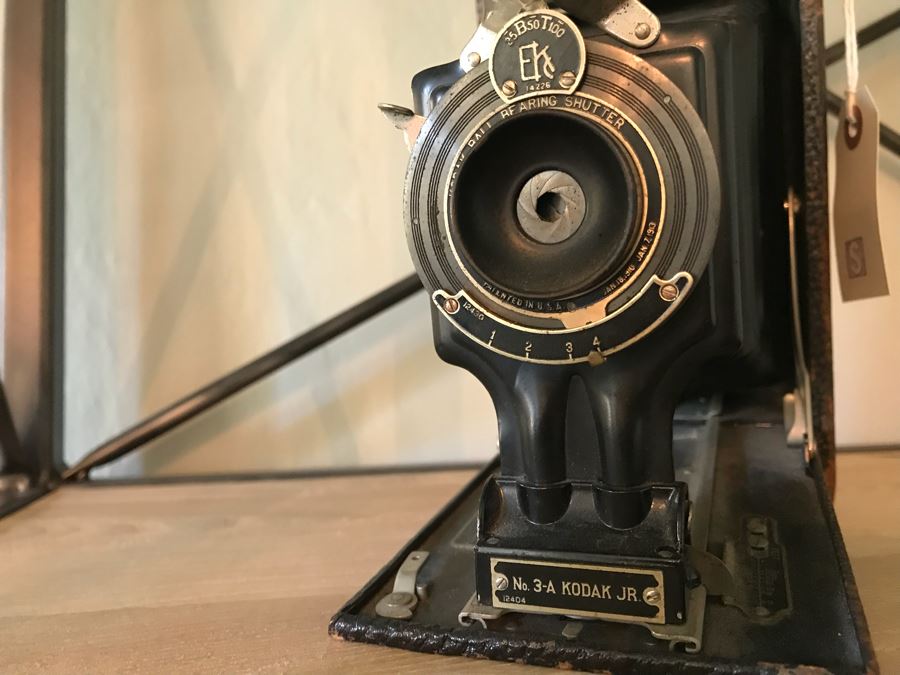 Vintage No 3-A Kodak Jr Bellows Film Camera [Photo 3]