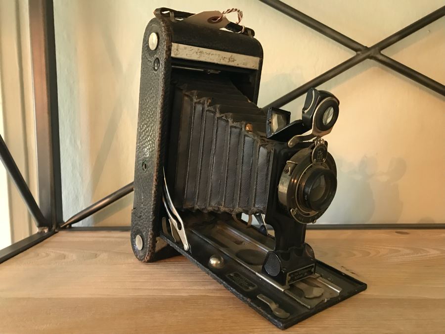 Vintage No 3-A Kodak Jr Bellows Film Camera [Photo 10]