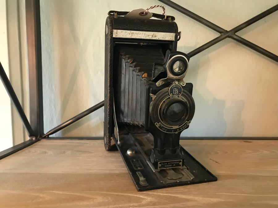 Vintage No 3-A Kodak Jr Bellows Film Camera [Photo 11]