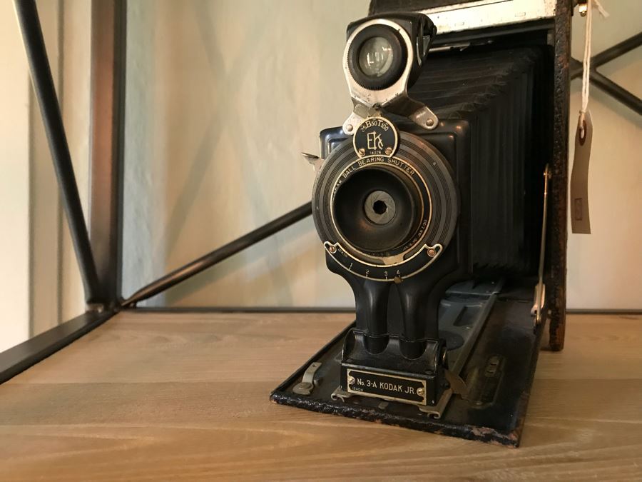 Vintage No 3-A Kodak Jr Bellows Film Camera [Photo 2]