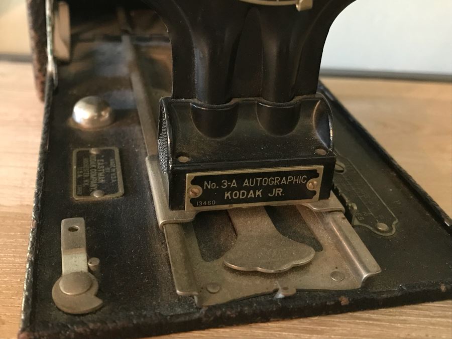 Vintage No 3-A Autographic Kodak Jr Bellows Film Camera [Photo 4]
