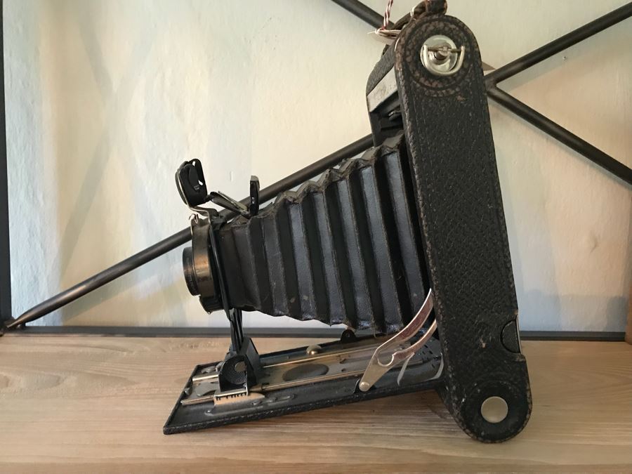 Vintage No 3-A Autographic Kodak Jr Bellows Film Camera [Photo 8]