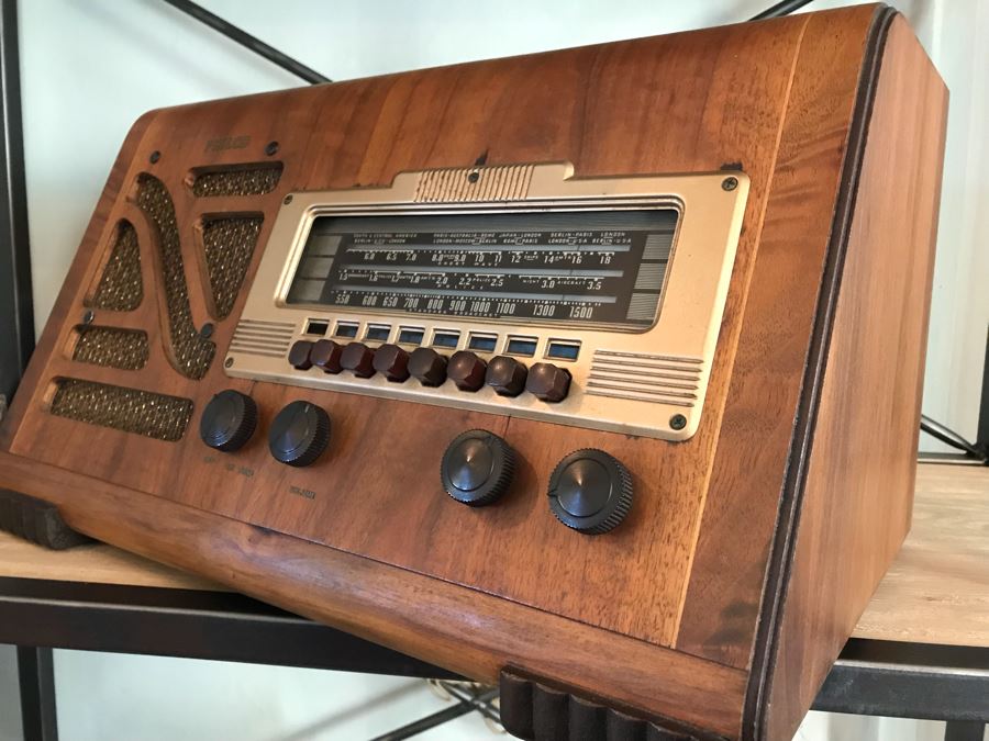 Vintage PHILCO Tube Radio Built To Receive Television Sound Needs Servicing [Photo 10]