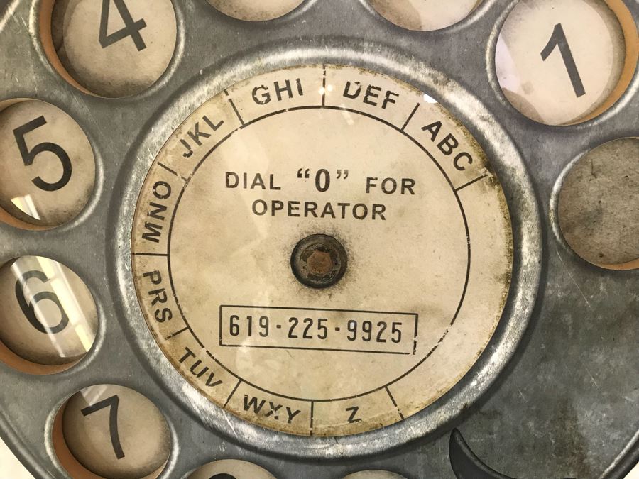 Wall Mounted Decorative Reproduction Rotary Dial Artwork [Photo 3]