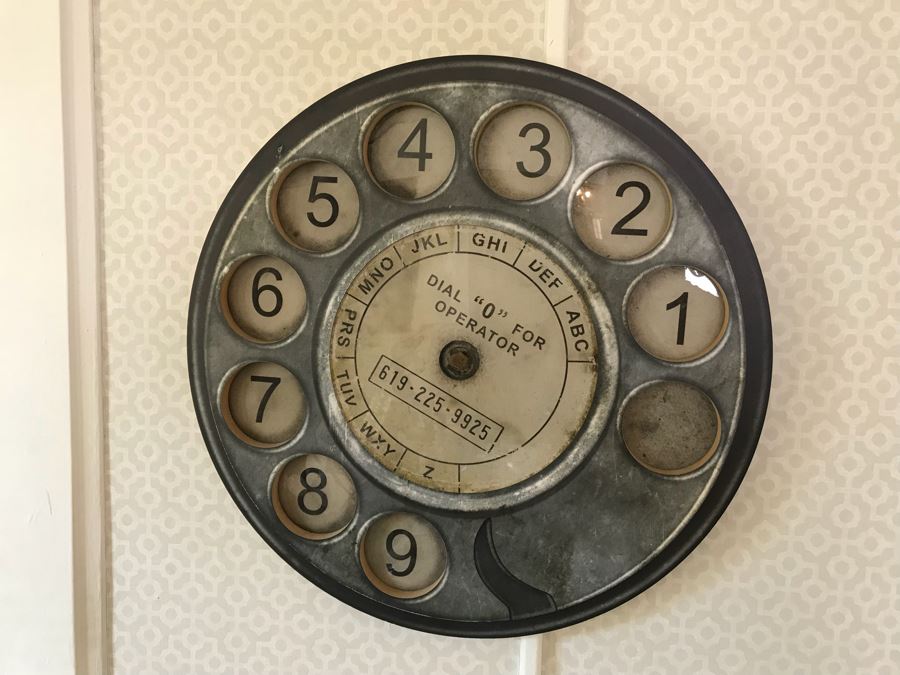 Wall Mounted Decorative Reproduction Rotary Dial Artwork [Photo 2]