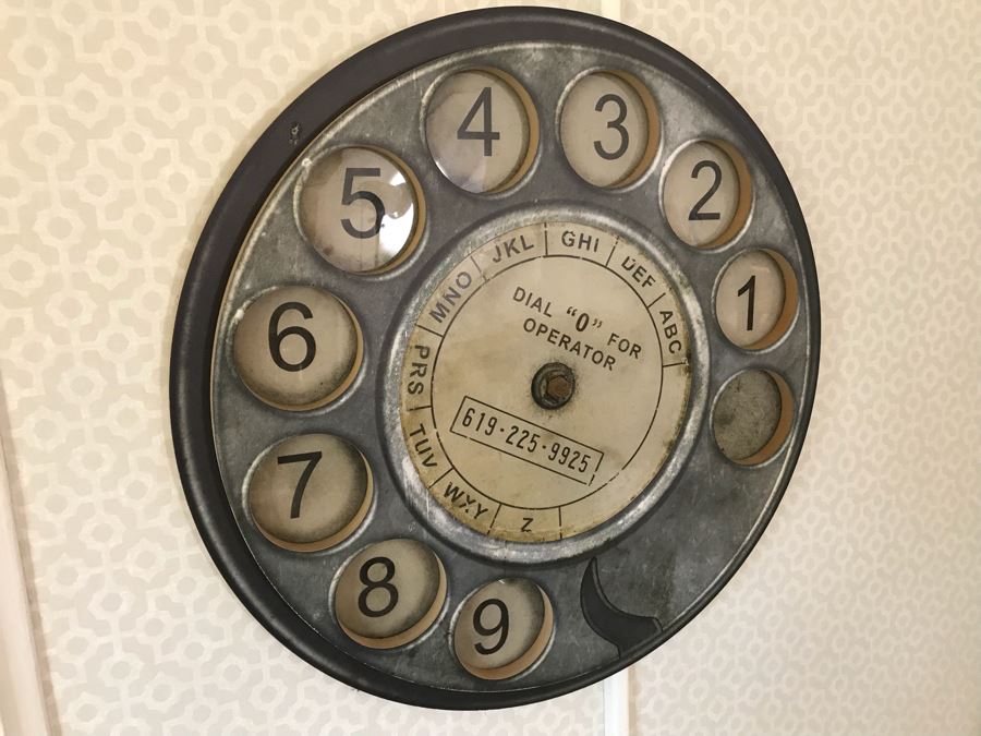 Wall Mounted Decorative Reproduction Rotary Dial Artwork [Photo 5]