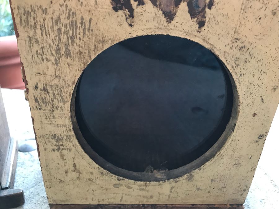 Pair Of Vintage Wooden Wall Mounted Display Boxes [Photo 9]