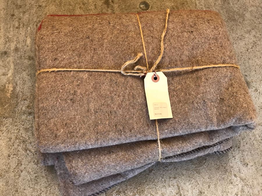 Vintage Swiss Wool Blanket Retail $225 [Photo 2]