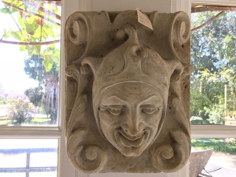 Cement Casting Of Jester Retail $225 [Photo 3]