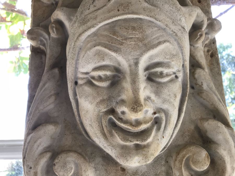 Cement Casting Of Jester Retail $225 [Photo 4]