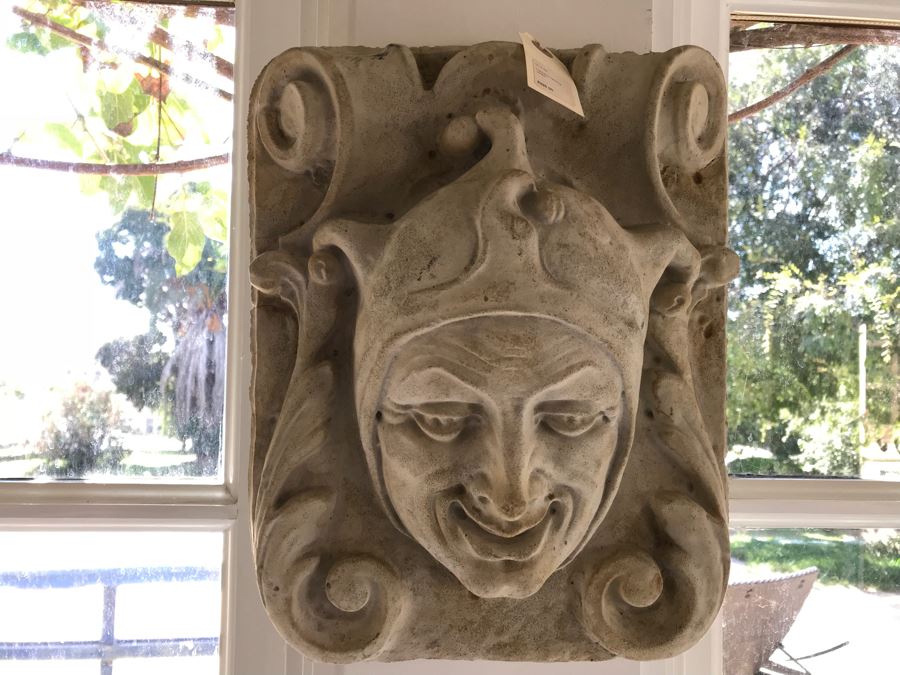 Cement Casting Of Jester Retail $225 [Photo 2]