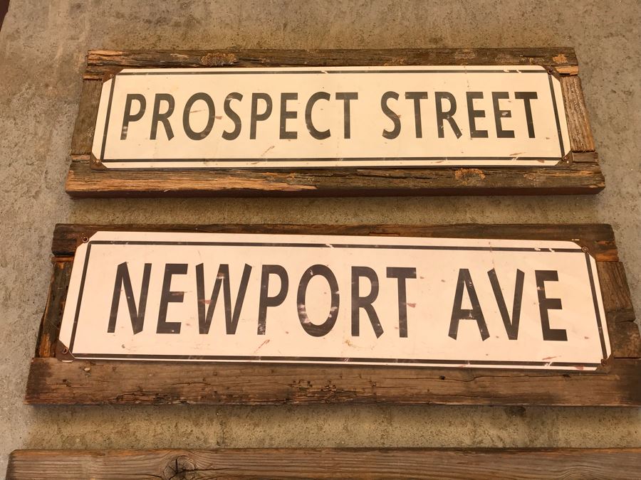 Set Of (4) Reproduction San Diego Street Signs Wall Mountable [Photo 5]