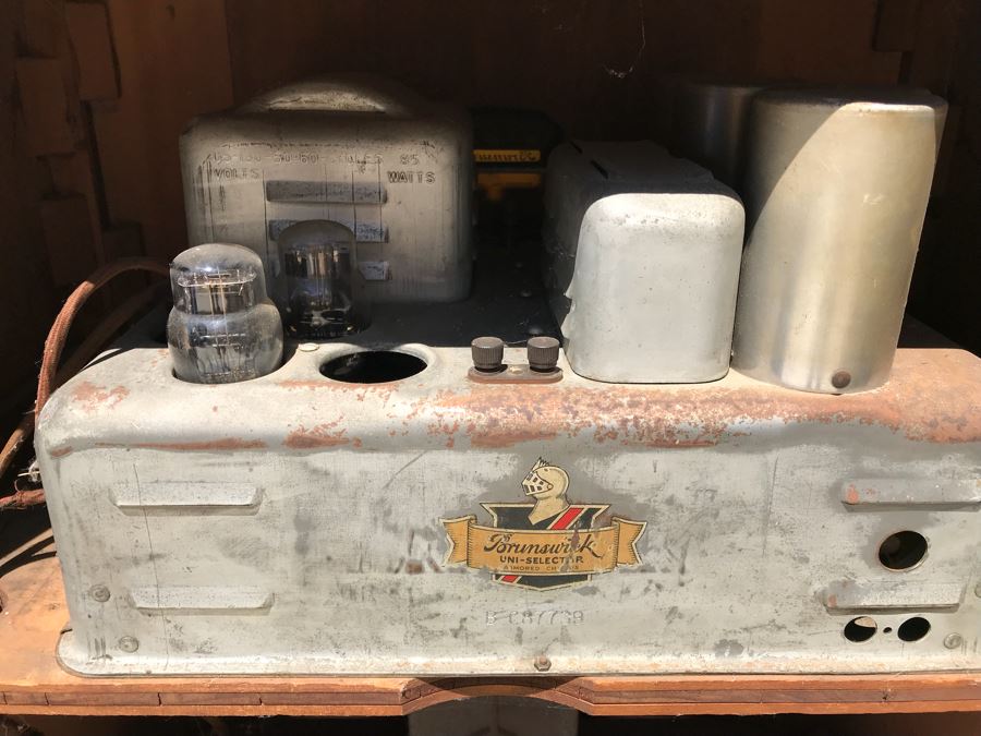 Vintage Brunswick Uni-Selector Armored Chasis Model No 15 Serial No 209252 Needs Servicing [Photo 13]