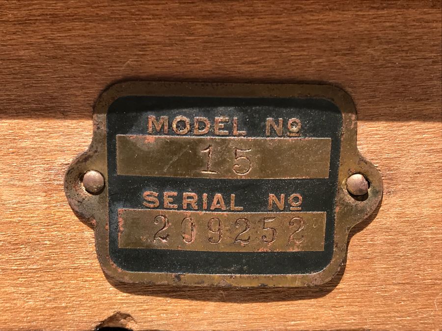 Vintage Brunswick Uni-Selector Armored Chasis Model No 15 Serial No 209252 Needs Servicing [Photo 23]