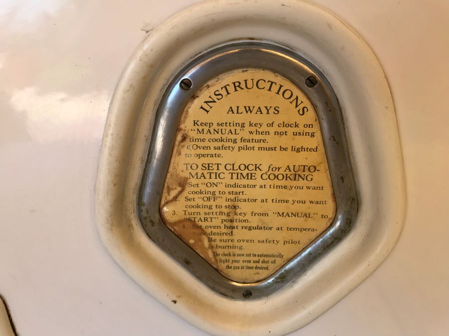 Vintage WEDGEWOOD Porcelain Stove With Light In Great Condition (Was Working - May Need Servicing) [Photo 13]