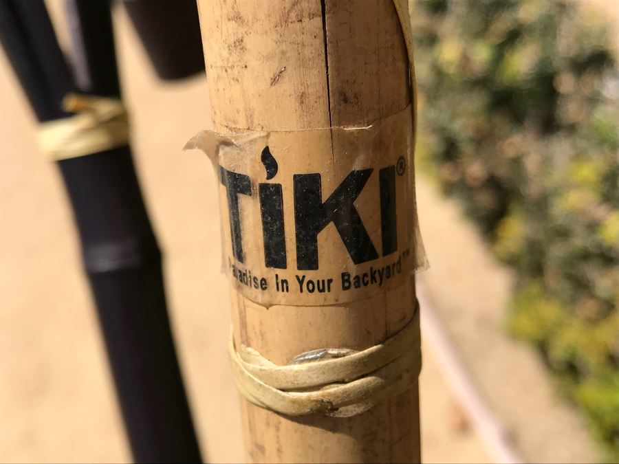 Galvanized Metal Garbage Can Filled With Outdoor TIKI Lights [Photo 9]