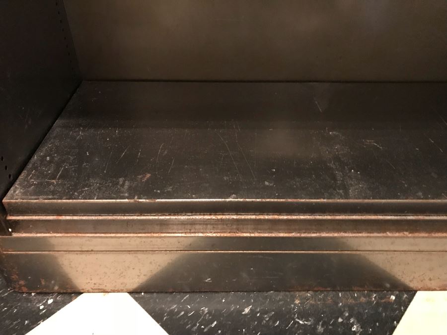 Vintage Metal Industrial Bookcase McDowell & Craig [Photo 5]