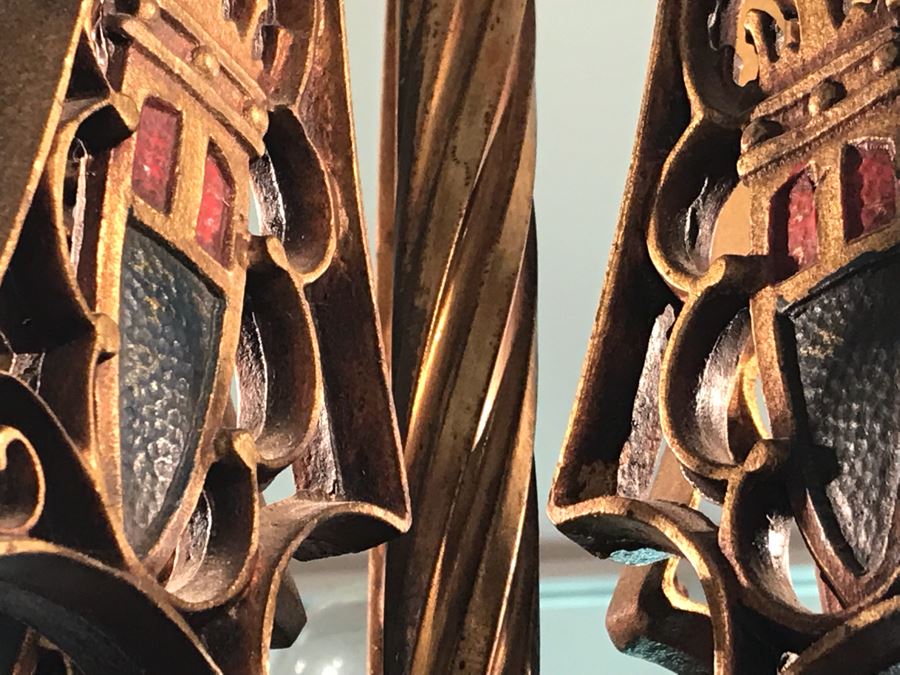 Vintage Style Metal Chandelier [Photo 6]