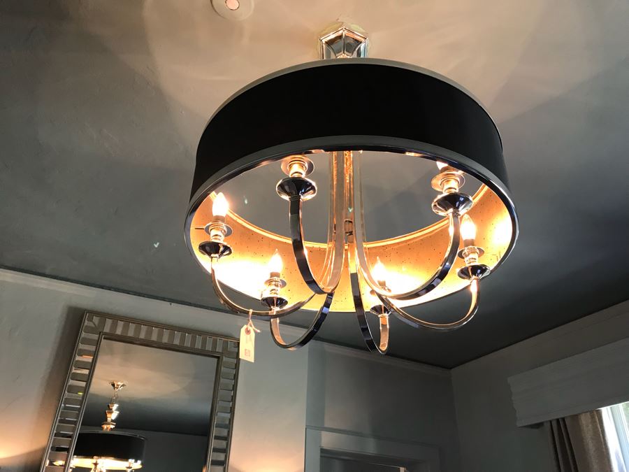 Tuxedo 6 Light Chandelier Retail $990 [Photo 3]