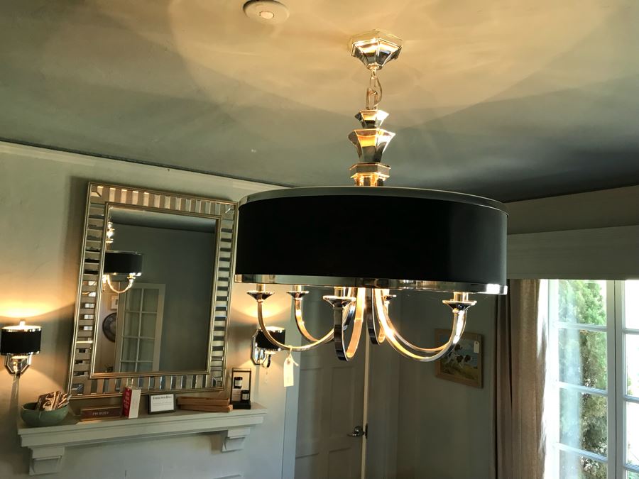 Tuxedo 6 Light Chandelier Retail $990 [Photo 4]