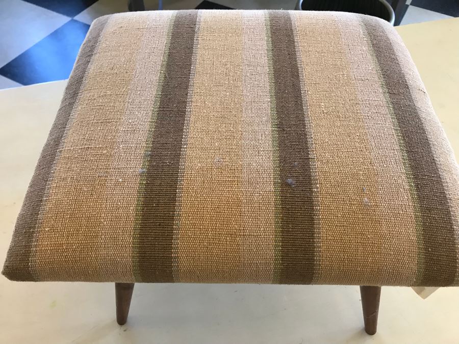 Mid-Century Style Footstool [Photo 2]