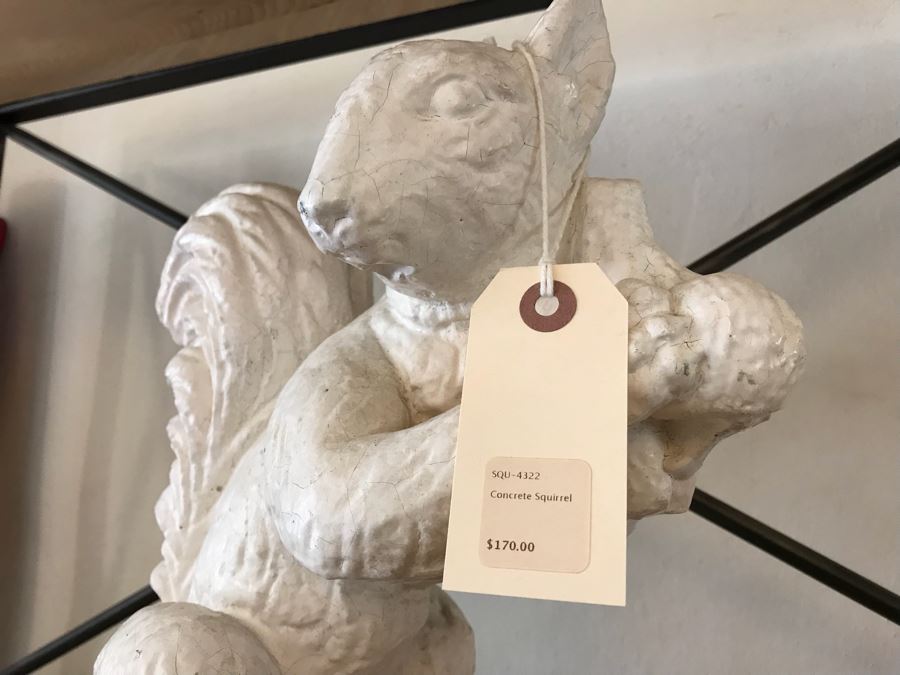 Concrete Garden Squirrel Retail $170 [Photo 4]