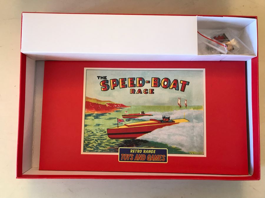 Set Of (4) New Reproduction Vintage Board Games [Photo 11]