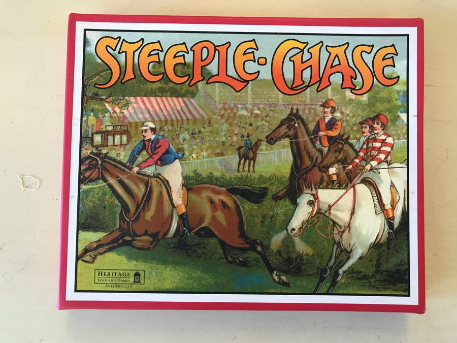 Set Of (4) New Reproduction Vintage Board Games [Photo 13]