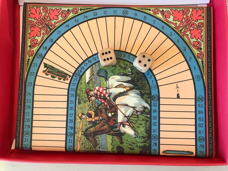 Set Of (4) New Reproduction Vintage Board Games [Photo 15]