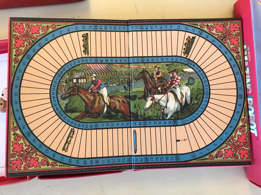 Set Of (4) New Reproduction Vintage Board Games [Photo 16]