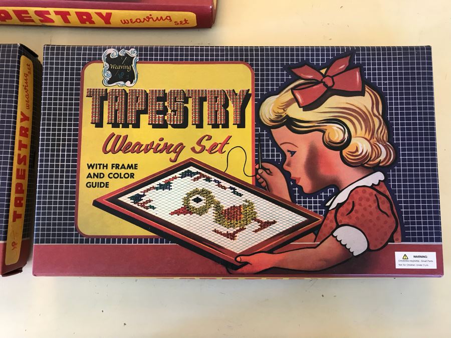 Set Of (3) New Tapestry Weaving Sets [Photo 3]