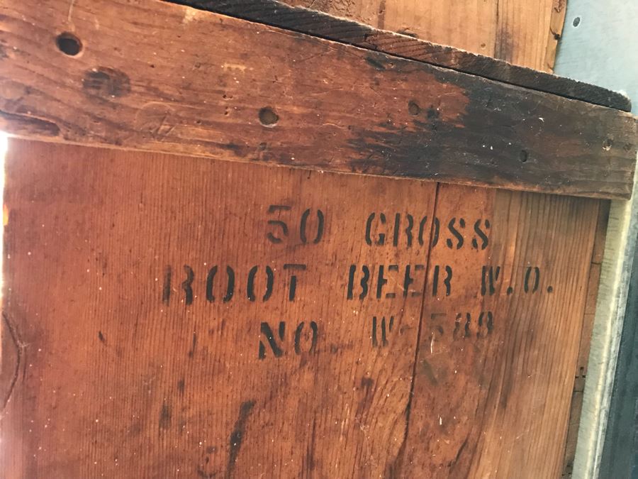 Set Of (3) Vintage Wooden Boxes - One Is U.S.N.S.S. Yokohama US Forces Cargo In Transit For US Navy Vessels Schatz [Photo 9]