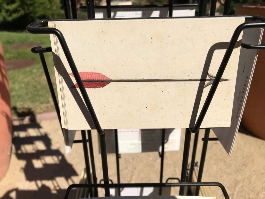 Metal Rotating Store Display Rack Loaded With Postcards - See Photos [Photo 16]