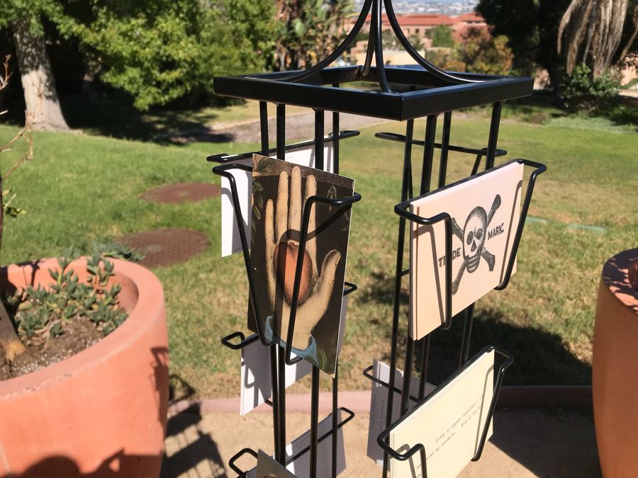 Metal Rotating Store Display Rack Loaded With Postcards - See Photos [Photo 4]