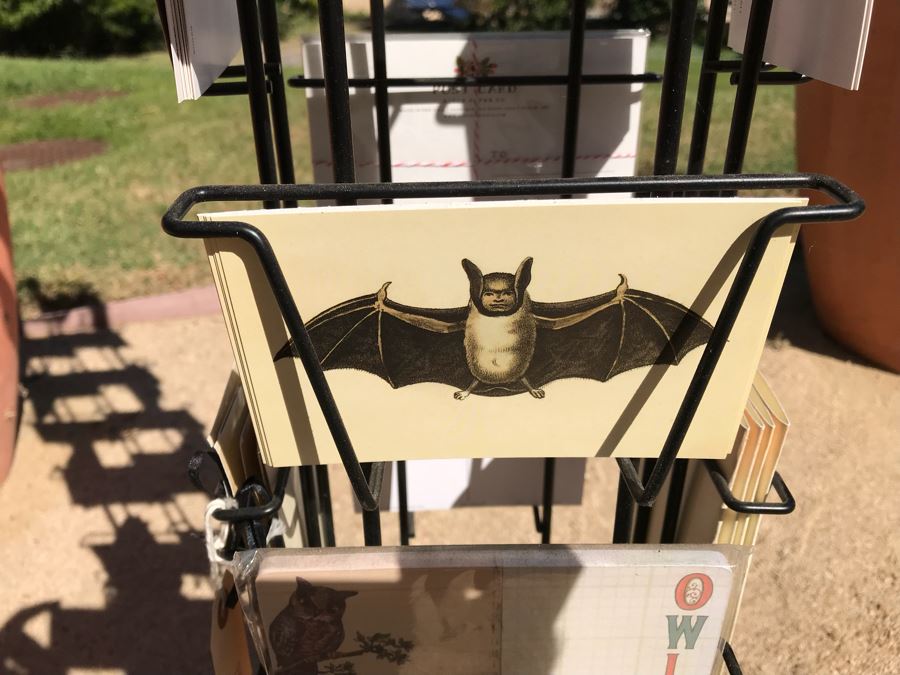 Metal Rotating Store Display Rack Loaded With Postcards - See Photos [Photo 17]