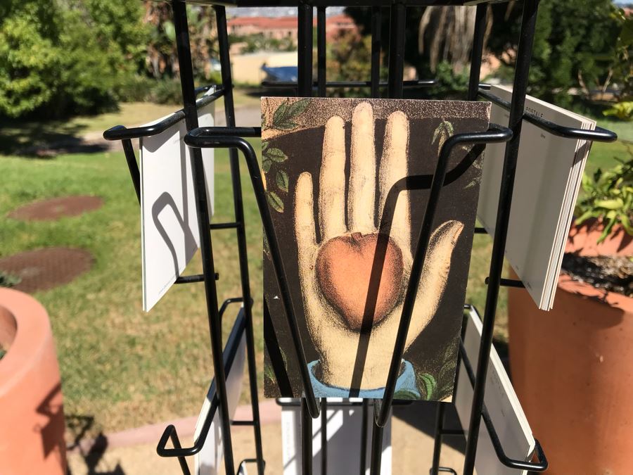 Metal Rotating Store Display Rack Loaded With Postcards - See Photos [Photo 20]