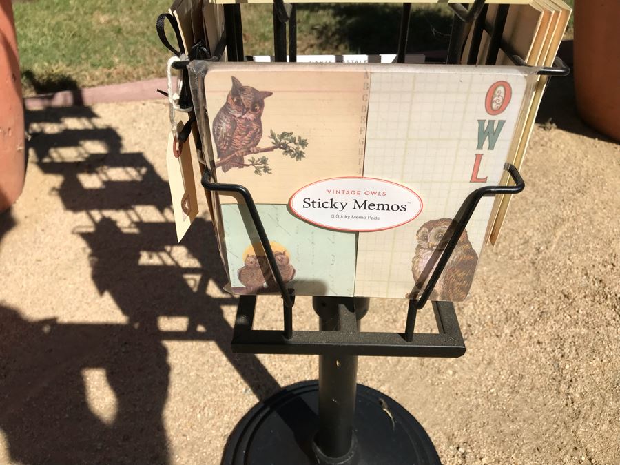 Metal Rotating Store Display Rack Loaded With Postcards - See Photos [Photo 19]