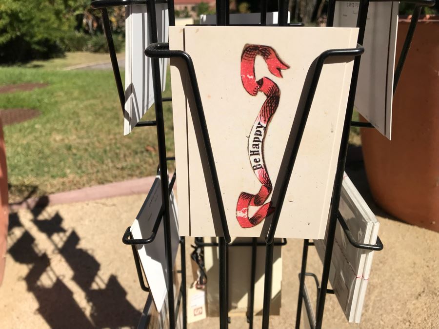 Metal Rotating Store Display Rack Loaded With Postcards - See Photos [Photo 23]