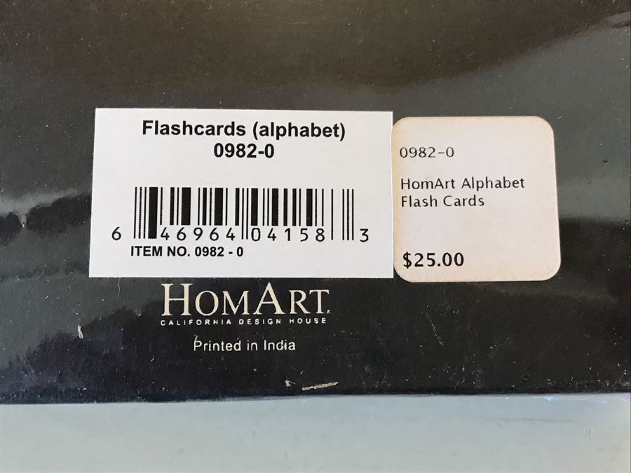 Set Of (4) New Alphabet Flash Cards Sets And New Scramble Game Retails $100+ [Photo 5]