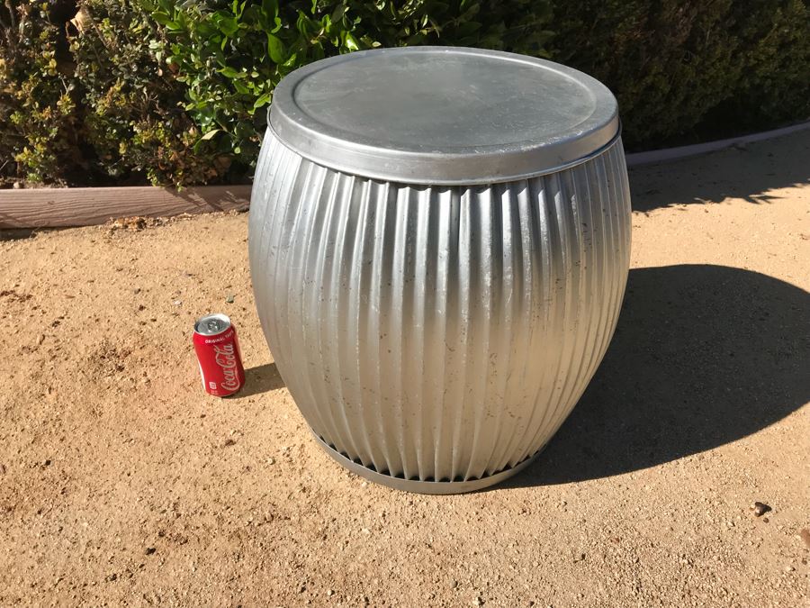 Large Zinc Planter / Table Retails $338 [Photo 5]