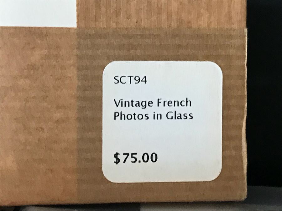 Wall Mounted Hooked Wooden Shelving Boxes Filled With New Products Including A Vintage French Photo, Various Candles Including Copper & Clover, Soaps From Gianna Rose Atelier And More - See Photos [Photo 8]