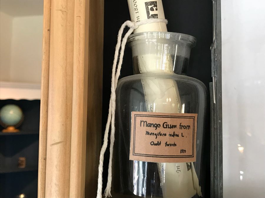 Wall Mounted Hooked Shelving Boxes Filled With New Products From Holbrook Candle Co - See Photos [Photo 5]