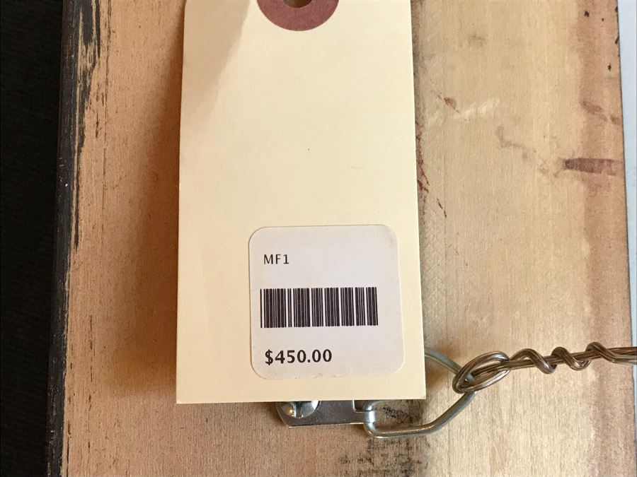 Original Plein Air Oil Painting Titled 'Sunny Backyard' Signed On Front And Back By Mark Fehlman Retails $450 [Photo 12]