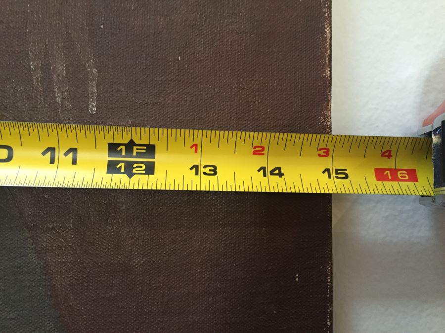 Vintage Original Oil Painting Portrait Of Woman  [Photo 4]