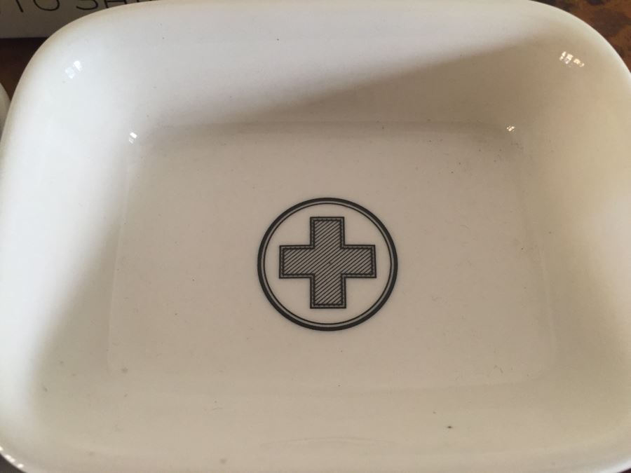 Set Of (7) New Soap Dishes From IZOLA And (3) New Boxes Of IZOLA Soap Sets [Photo 4]